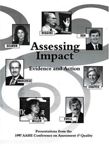 Assessing Impact: Evidence and Action