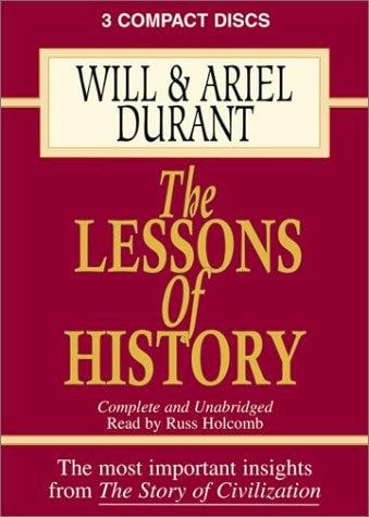 The Lessons of History