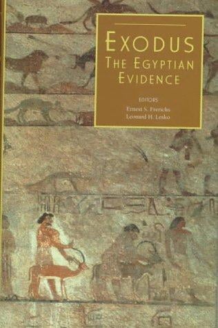 Exodus: the Egyptian evidence