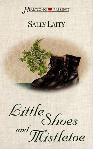 Little shoes and mistletoe