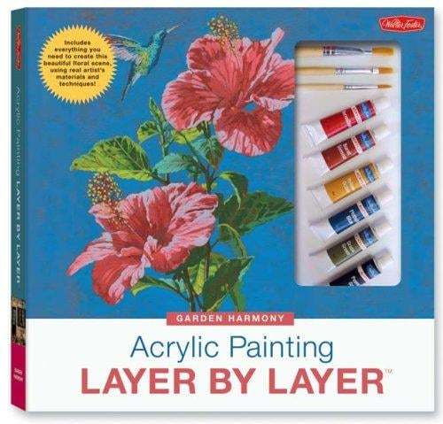 Acrylic Painting Layer by Layer: Garden Harmony Kit (Acrylic Painting Layer by Layer)