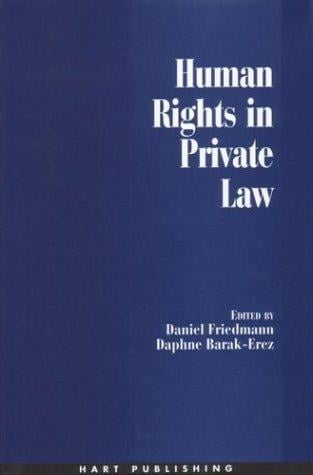 Human rights in private law
