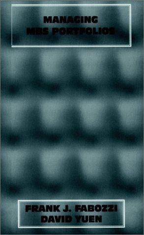 Managing MBS portfolios