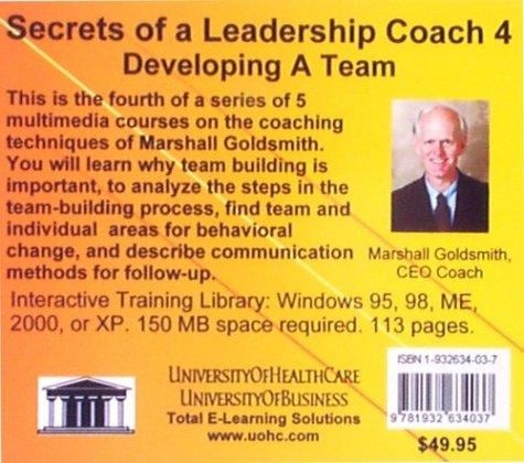 Secrets of a Leadership Coach 4: Developing a Team (Secrets of a Leadership Coach)