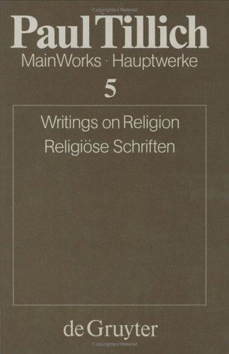 Writings on Religion/Religise Schriften