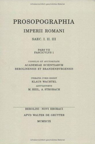 Prosopographia Imperii Romani