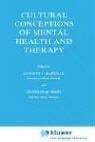 Cultural conceptions of mental health and therapy