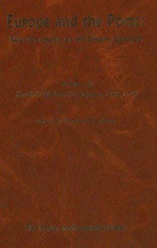 Europe and the Porte: Swedish Dipomatic Reports,1798-1799