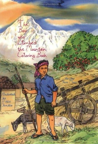 Coloring Book Companion for Fable of The Boy Who Climbed the Mountain
