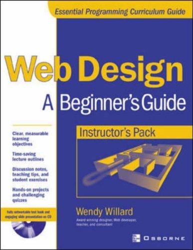 Instructor's Manual: Im Web Design B/G Instructors Pack