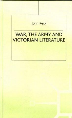 War, the army and Victorian literature