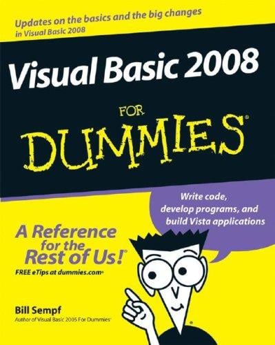Visual Basic 2008 For Dummies (For Dummies (Computer/Tech))