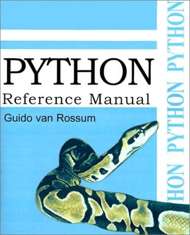 Python Reference Manual