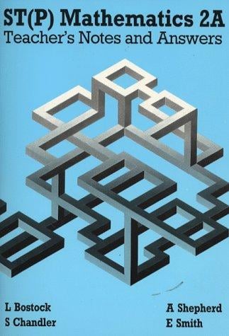 S. T. (P) Mathematics (ST(P) Mathematics)