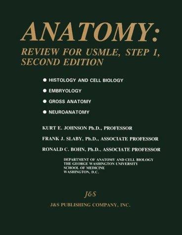 Anatomy: Review for USMLE, Step 1