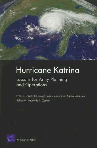 Hurricane Katrina: Lessons for Army Planning and Operations