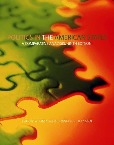 Politics in the American States: A Comparative Analysis