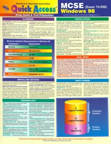 Quick Access Mcse Windows 98 (Quick Access)