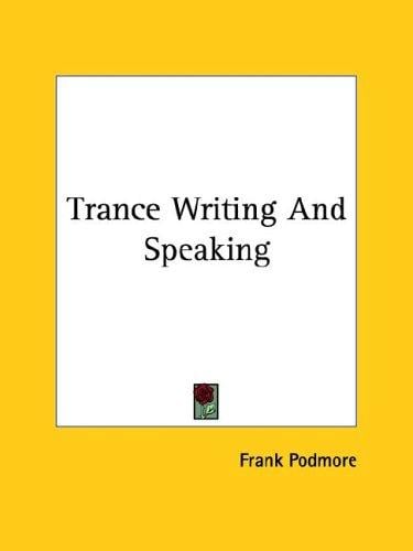 Trance Writing and Speaking
