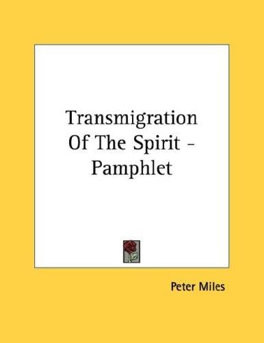 Transmigration Of The Spirit - Pamphlet