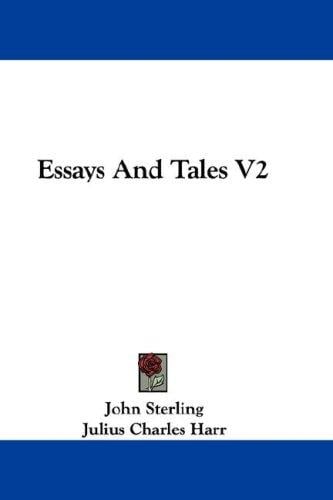 Essays And Tales V2