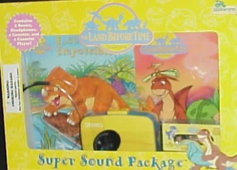 Land Before Time Super Sound Package: 2 Books, Headphines, Cassette, and a Cassette Player