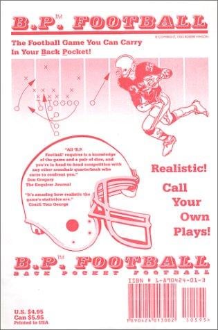 BP(Backpocket) Football