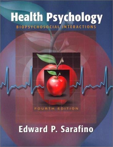 Health psychology: biopsychosocial interactions