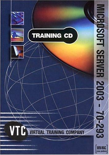 Microsoft Windows Server 2003 (70-293) VTC Training CD