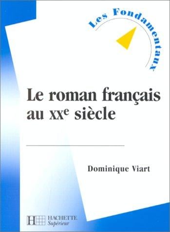 Le roman français au XXe siècle