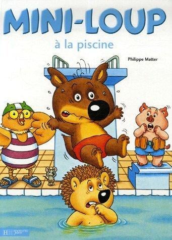 Mini-Loup à la piscine