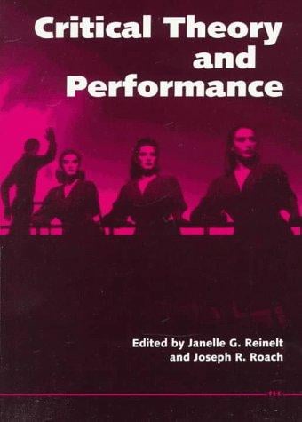 Critical theory and performance
