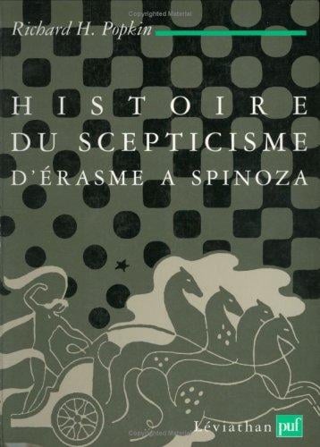 Histoire du scepticisme d'Érasme à Spinoza
