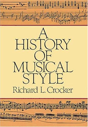 A history of musical style