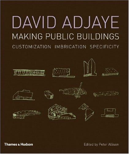 David Adjaye: Making Public Buildings