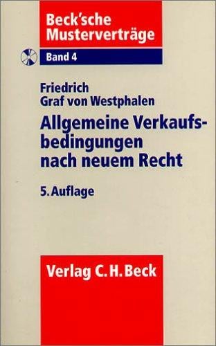 Allgemeine Verkaufsbedingungen nach neuem Recht.