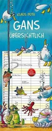 Gans übersichtlich 2003. Kalender. Familienplaner für maximal vier Personen.
