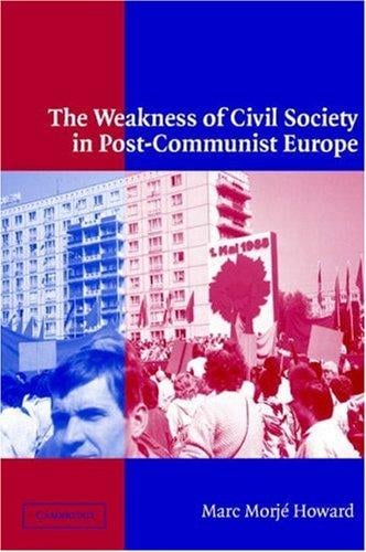 The Weakness of Civil Society in Post-Communist Europe