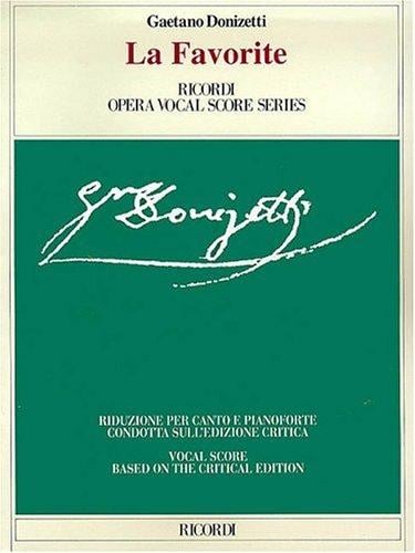 La Favorita: Vocal Score (Sfere)