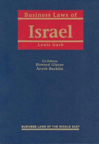 Business Laws of Israel 2004