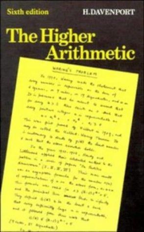 The higher arithmetic: an introduction to the theory of numbers