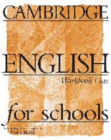 Cambridge English for Schools 1 Workbook (Cambridge English for Schools)