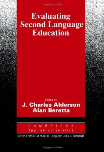 Evaluating second language education