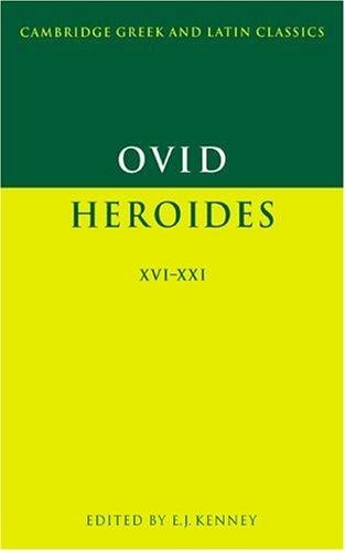 Heroides, XVI-XXI