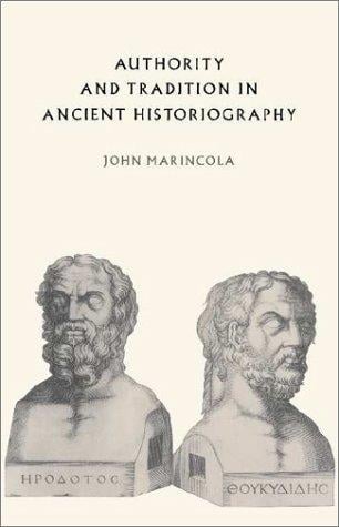 Authority and tradition in ancient historiography