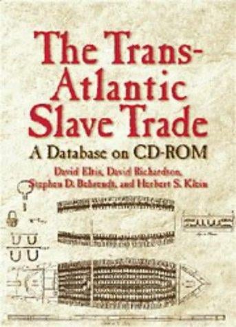 The Transatlantic Slave Trade (Book & CD-ROM)