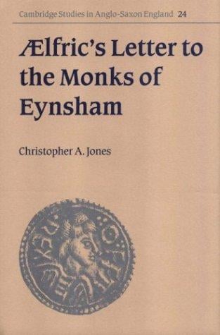 Aelfric's letter to the monks of Eynsham