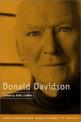 Donald Davidson (Contemporary Philosophy in Focus)