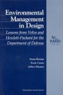 Environmental management in design: lessons from Volvo and Hewlett-Packard for the Department of Defense