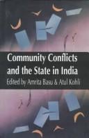 Community conflicts and the state in India